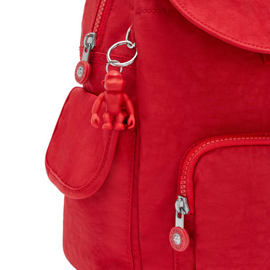 Kipling City Pack Small Backpacks Red Rouge | AU 1509VR